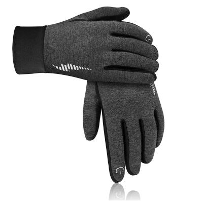 Chine Touch Screen Winter Workout Running Gloves Breathable Warm Windproof Gloves For Men Women à vendre