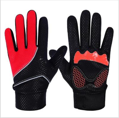 Κίνα OEM Cycling Gloves Mesh Full Finger Gel Pad Touch Screen Sports Motorcycle Riding Bicycle Breathable Available Waterproof Cycling προς πώληση