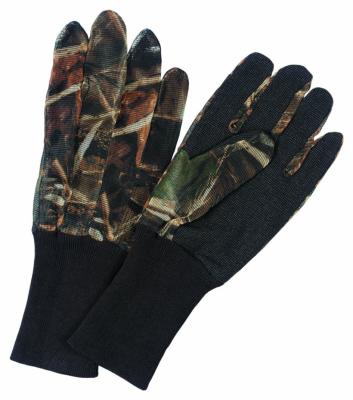 China Windproof and Waterproof Breathable Knit Cuff Spandex Outdoor Hunting Gloves Camouflage Ski Gloves à venda