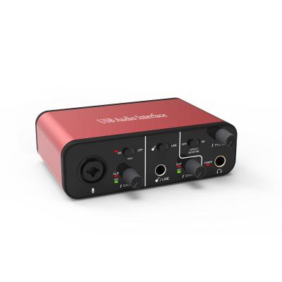 China Audio interface USB sound card recording GV-AR005 for sale