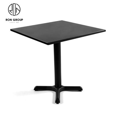 China Eco-friendly Modern Outdoor Furniture Restaurant Rectangular Table Metal Tea Table for sale