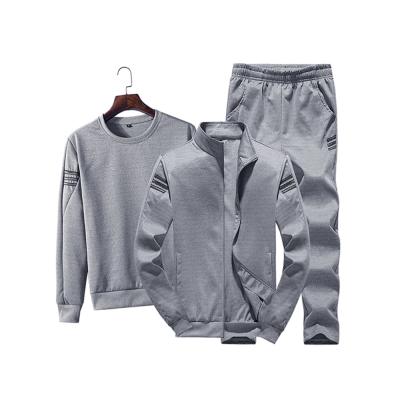 China Three Piece 3 Piece Sets Men's Tracksuits Sportswear Hot Outdoor Long Sleeve Sustainable Teams New for sale