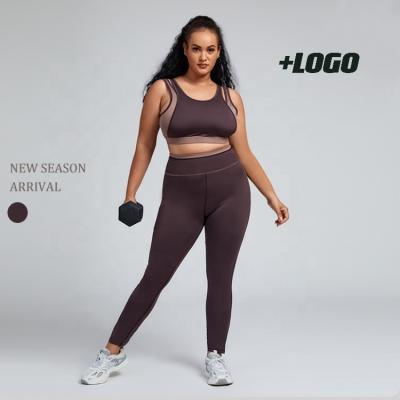 China Breathable Women Exercise Workout Apparel Active Tops Push Up Gym Sports Bra Plus Size for sale