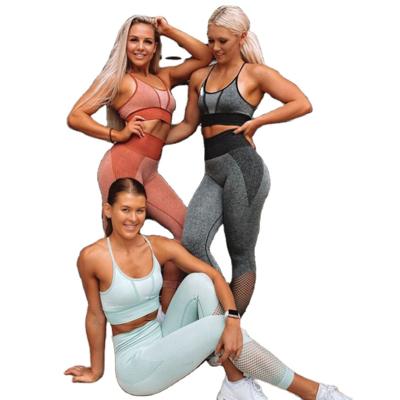 China Breathable Fashionable Yoga Wear Super Elastic Active Wear Sports Wear Wholesale for sale