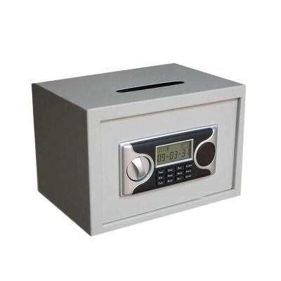 China Cold Rolled Plate Hidden Coin Security Metal Safe Box With LCD for sale