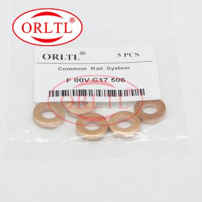 China Bosch FOOVC17506 3mm Copper Shims F OOV C17 506 Diesel Nozzle Copper Washer FOOV C17 506 5 Pcs / Bag for sale