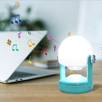 China Modern Home Decoration Speaker Touch Desk Light Touch LED Wireless Table Lamps for sale