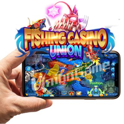 China Hot Selling Metal+acrylic Touching Game Machine Keno Games Ocean King Blue Dragon Online Fish Game App for sale