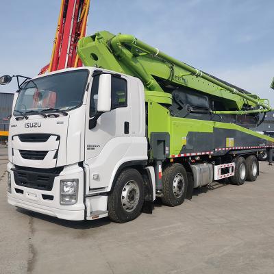 China High Efficiency Concrete Mixer Truck Mounted Boom Pump Truck HOWO/ISUZU Chassis 37m Pump Truck Price Low And High Quality On Sale for sale