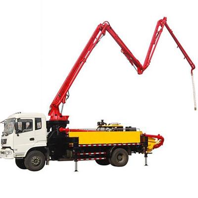 China High Efficiency 44m 47m 52m 60m Mounted Concrete Boom Pump Trucks By Chinese Truck For Sale for sale