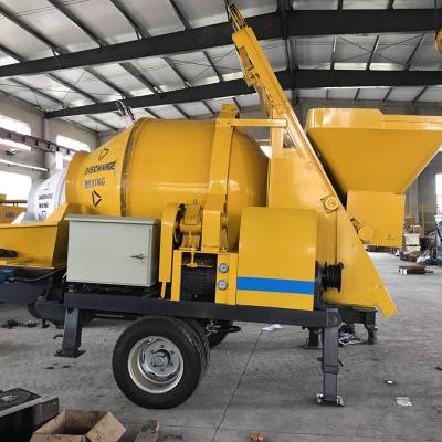 China High Efficiency JBTS concrete mixer pump electric motor and Weichai-Deutz diesel engine type concrete pumping machine low price for sale for sale