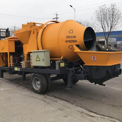 China High Efficiency JBTS concrete trailer pump electric motor and Weichai-Deutz diesel engine type concrete pumping machine low price for sale for sale