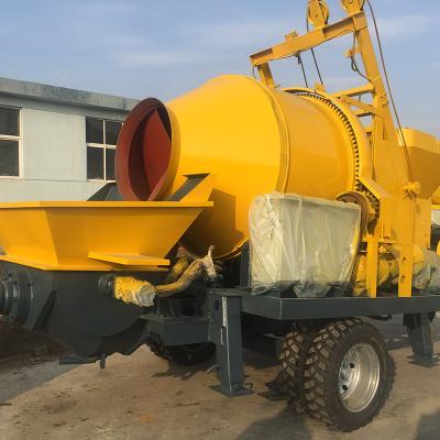 China High Efficiency JBTS concrete mixer pump electric motor and Weichai-Deutz diesel engine type concrete pumping machine low price for sale for sale