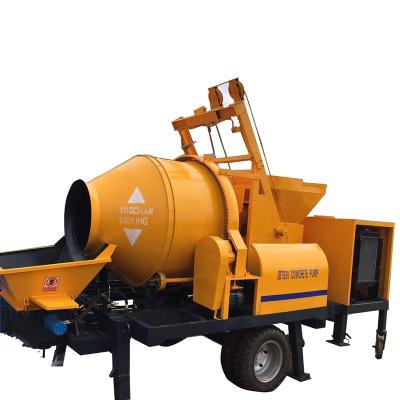 China High Efficiency China Truck Commercial Concrete Pump Electric Motor and Weichai-Deutz Diesel Engine Type Concrete Mixer with Pump for sale