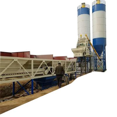 China Building material stores accept OEM factory price 25m3/h to 240m3/h concrete mixing plant for sale concrete factory batching price HZS50 for sale