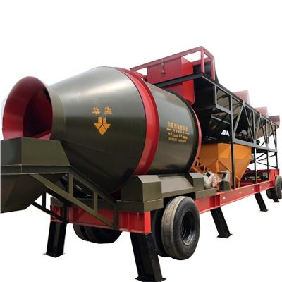 China Building Material Shops China Price Machinery 75cbm Mobile Concrete Mixing Small Cement Concrete Batching Plant For Sale for sale