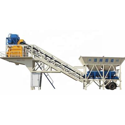 China Building Material Stores Competitive Price YHZS50 High Quality Ready Mixed Concrete Batching Plant For Road Construction for sale