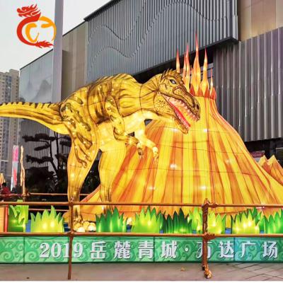 China China Park Dinosaur Lantern Decoration Outdoor Exhibition Customized Large Size for sale