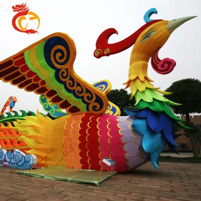 China New Year Lantern Chinese New Year Decoration Outdoor Chinese Silk Lantern For Sale for sale