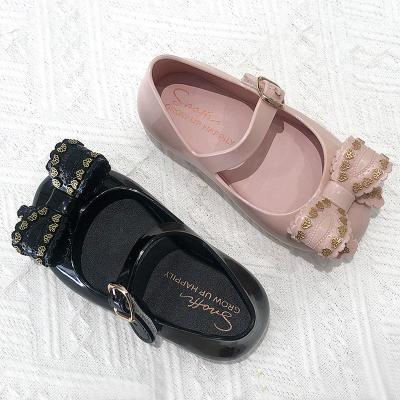 China Jelly Sandals High Quality Factory Girls Beach Walk Waterproof Flat Sandals Customization OEM Kids Shoes Soft Sandal for sale