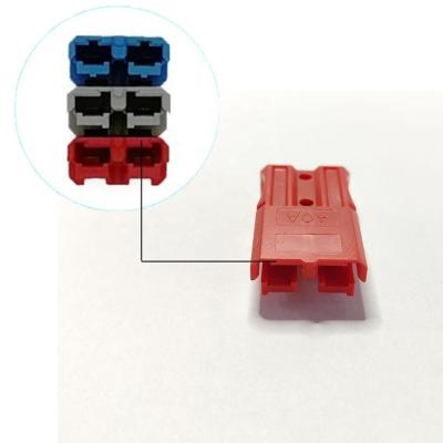 China Dovetail Terminal 40A 600V Copper Material Gray / Red / Blue Colors Anderson Connector Plug For Auto 10/12AWG for sale