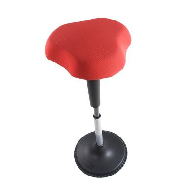 China (Height) MUSICSOUND MS-WST-RD Adjustable 360 ​​Degree Swivel Adjustable Height Sitting Balance Shimmy Stool Freestanding Position Chair for sale