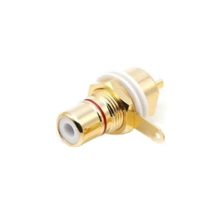 China Automotive Female Terminal Connector RCA Jack Socket Amplifier Connector Car Accessories (B9.3017T) for sale