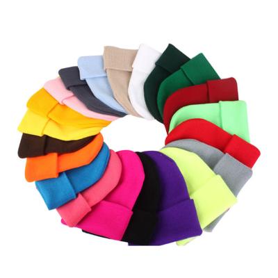 China breathable & Winter casual acrylic waterproof knit hats for men women loose crochet beanie ski cap slouchy warm hat for sale