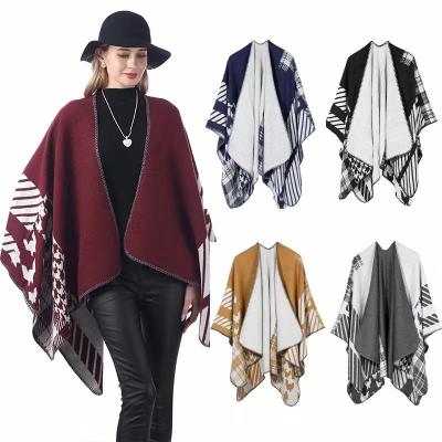 China Newest winter scarf double side jacquard shawl cashmere pashmina turkish women coat wholesale custom made high quality scarf for sale