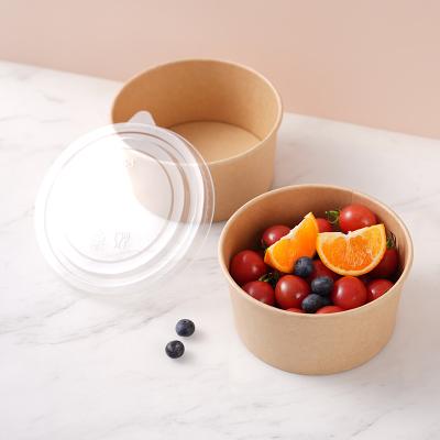 China Disposable Paper Takeout Lunch Boxes Packing Package Box Cake Bento Noodle Around Wrapping Paper Bowl for sale