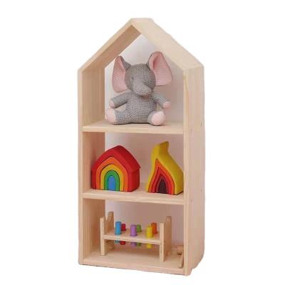 China Factory Wholesale Modern Kindergarten Furniture Wooden Kid Toy Cabinet Storage for sale