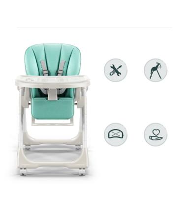 China Modern Amazon latest cheap 3 in 1 foldable plastic high baby food chair uses baby eating feeding chair for sale