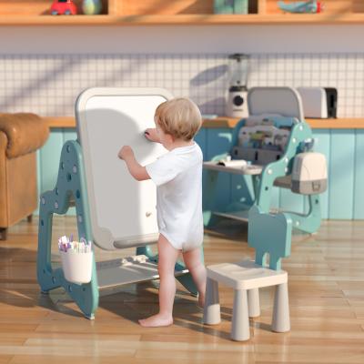 China Children Drawing Writing Education Children Educationally Projector Drawing Board Multi-Function Table Places Paint Learning Table For Children for sale