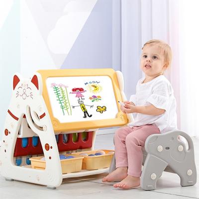 China Educational DIY Erasable Magnetic Toy Kids Painting Drawingboard Kids Drawingboard Foldable Double Sided Drawingboards Promotion Gift for sale