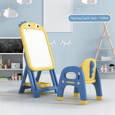 China DIY Paint Easel Multifunctional Folding Baby Learning Writing Erasable Children Projection Magnetic Painting Children White Board Drawing Toys for sale