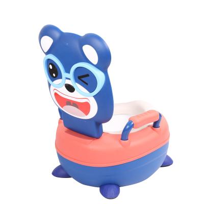 China Factory Wholesale Cute High Quality Baby Style Baby Toilet Seat Multicolor Practicing Eco-Friendly Potty Chair for sale