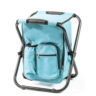 China UNIVERSAL advertised working backpack saddles fishing backpack cooler bag with steel pipe chair from backpack exporter in China for sale