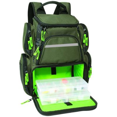 China Professional Backpack Manufacturer OEM Customization Fishing Tackle Backpack UNIVERSAL Mass Storage for sale