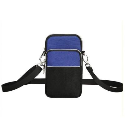 China Xiamen bag factory shockproof BSCI audit OEM shockproof BSCI audit cross body mobile phone sling bag mobile phone cross shoulder bag for sale