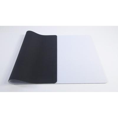 China High Quality Sublimation Gaming Blank Playmat 14X24 Foldable White Card Friend Large Non-Slip Mouse Pad With Custom Logo Printed for sale