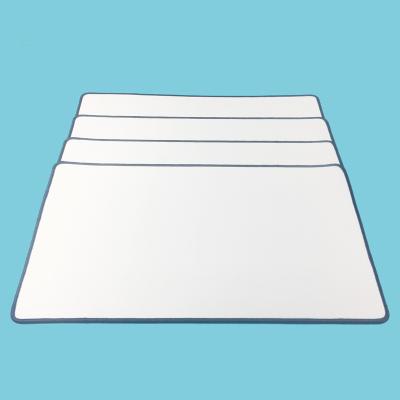 China 100% Eco-friendly Customized Blank White Mouse Pad Materials For Heat Transfer Printing for sale