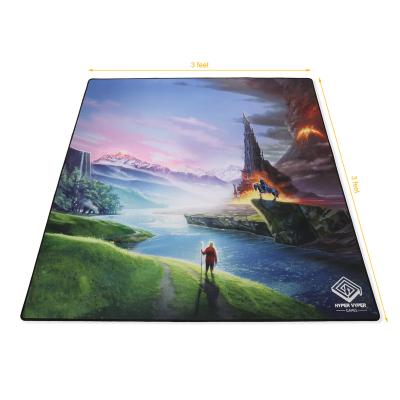 China 100% Eco-friendly Wholesale Cheap Custom Anti-slip Rubber Mouse Pad 36 x 36 Keyboard Offices Wargame Mat Manufacturer Printing Large for sale