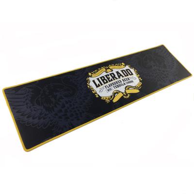 China Sustainable OEM Custom Printing Full Bar Drying Beverage Branded Bar Mat Runner for sale