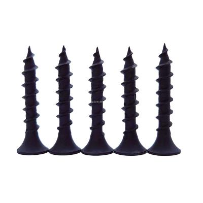 China Bugle Drywall Screw Black Phosphate Coarse Thread Bugle Head Cross Drive for sale