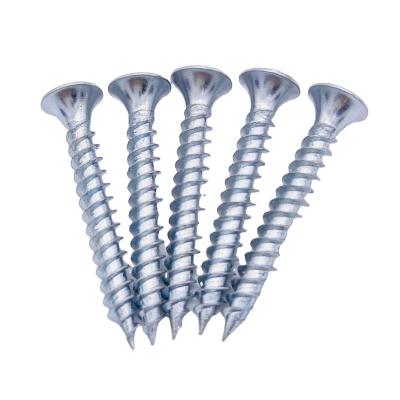 China Bugle White Zinc Screws Galvanized Drywall Screws Fine/Coarse Thread Gypsum Screws for sale