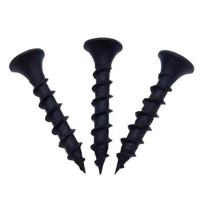 China Bugle Wood Drywall Screw Coarse Thread Black Phosphate Gypsum Screw For Wood for sale