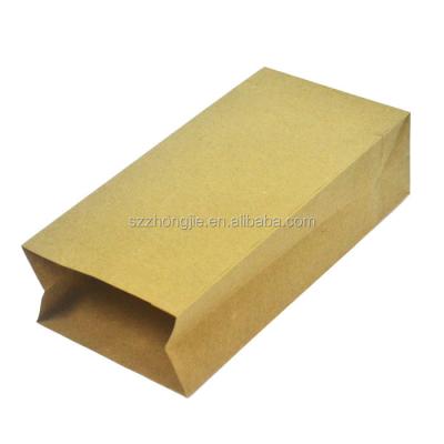 China Food Grade Recyclable Brown Paper Bag For Food Packaging for sale