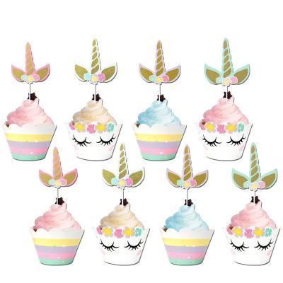 China Cupcake Topper Fisherman Birthday Party Baby Cake Decorating Pour Fishcake Decoration for Kids for sale