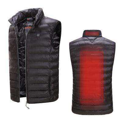 China Breathable Custom Electriferous Women Men Heated Vest Warm Thermal Clothing USB Warm Heat Trapping Vest Outdoor Winter Heated Jacket for sale