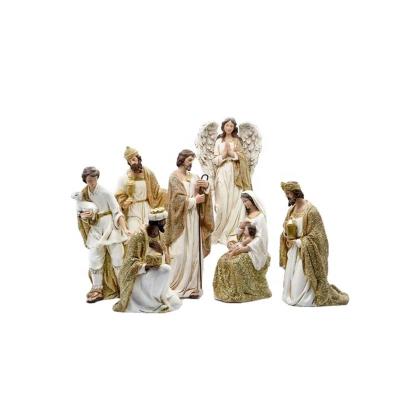 China Europe Factory Custom Religious Resin Statue Fiberglass Jesus Figures for sale